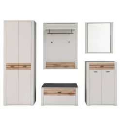 Wohnen Flureinrichtung Komplettset modern - Ballina (fünfteilig)