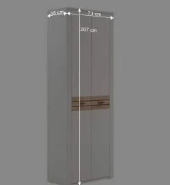 Wohnen Flureinrichtung Komplettset modern - Ballina (fünfteilig)