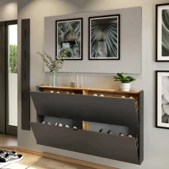 Flureinrichtung Möbelset modern - Sidgarus (zweiteilig)^Wohnen Outlet