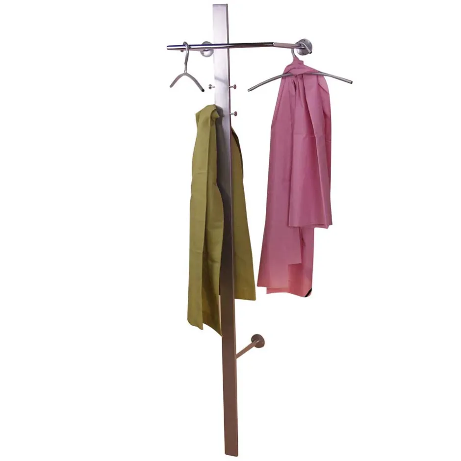 Flurgarderobe Hotti aus Stahl verchromt^Wohnen Best