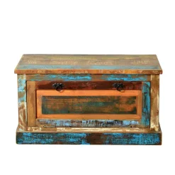 Wohnen Flurgarderobenset Jamaica in Bunt Shabby Chic (sechsteilig)