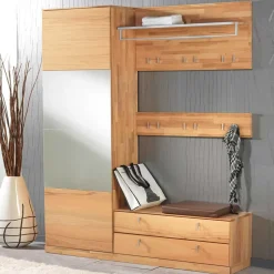 Flurmöbel Block aus Kernbuche - Coestra (vierteilig)^Wohnen New