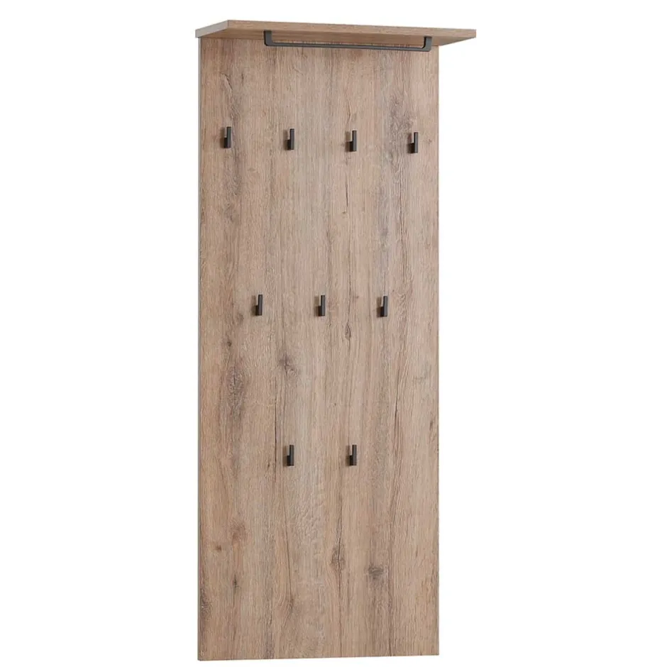 Wohnen Flurmöbel in Anthrazit & Wildeiche NB - Joha (vierteilig)