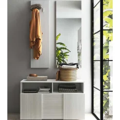 Wohnen Flurmöbel in Eukalyptus Holzoptik - Hollie (dreiteilig)