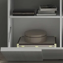 Wohnen Flurmöbel in Eukalyptus Holzoptik - Hollie (dreiteilig)