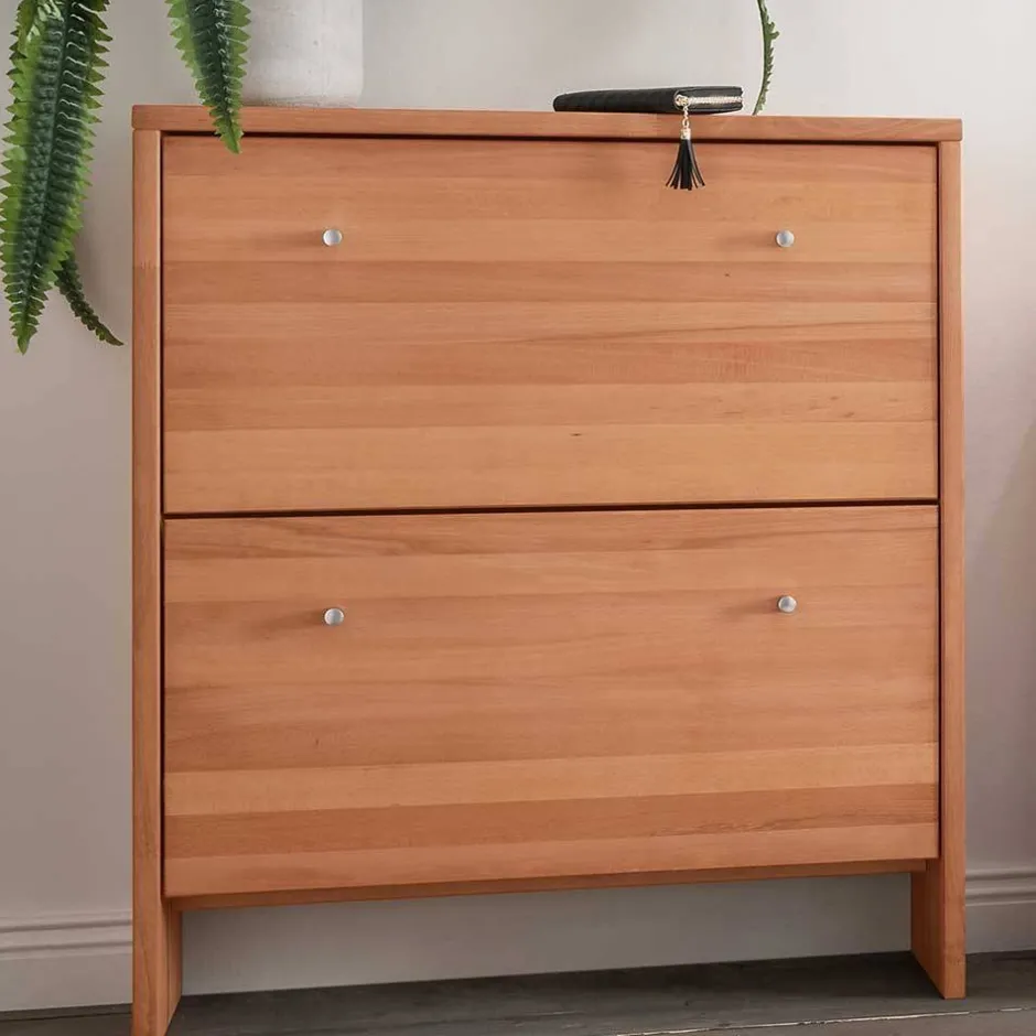 Wohnen Flurmöbel Kombi aus Buche - Shimousa (fünfteilig)