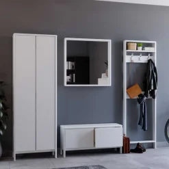 Flurmöbel Kombination in Weiß gewachst - Oranias (vierteilig)^Wohnen Clearance