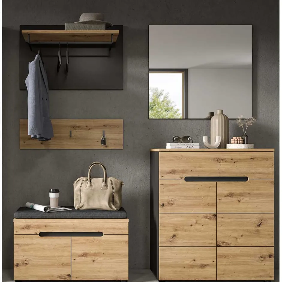 Flurmöbel Kombination modern - Norja (fünfteilig)^Wohnen New