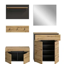 Flurmöbel Kombination modern - Norja (fünfteilig)^Wohnen New