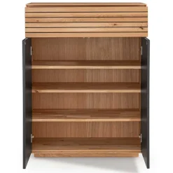 Wohnen Flurmöbel Set aus Asteiche Massivholz - Zonga (fünfteilig)