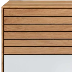 Wohnen Flurmöbel Set aus Asteiche Massivholz - Zonga (fünfteilig)