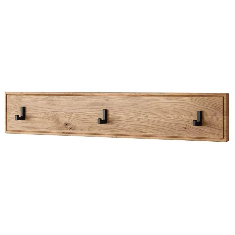 Wohnen Flurmöbel Set aus Asteiche Massivholz - Zonga (fünfteilig)