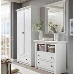 Flurmöbel Set Chelles in Landhausstil (dreiteilig)^Wohnen Discount