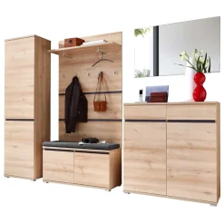 Flurmöbel Set Curelino in Buche (sechsteilig)^Wohnen New