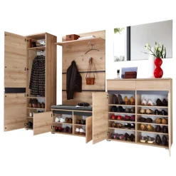 Flurmöbel Set Curelino in Buche (sechsteilig)^Wohnen New