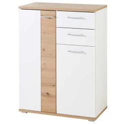 Flurmöbel Set in Weiß & Wildeiche - Symbrosia (fünfteilig)^Wohnen Best