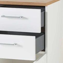 Flurmöbel Set in Weiß & Wildeiche - Symbrosia (fünfteilig)^Wohnen Best