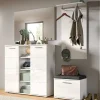 Flurmöbel Set in Weiß HG - Rugova (vierteilig)^Wohnen Hot