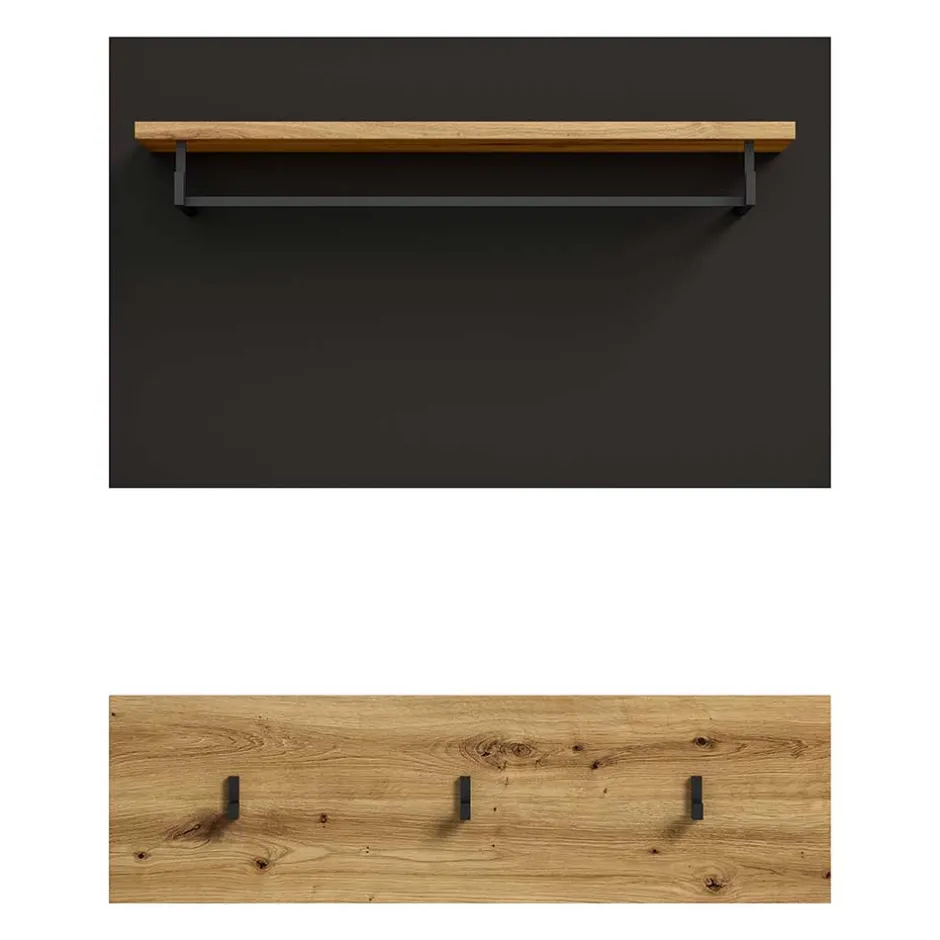 Wohnen Flurmöbel Set modern - Norja (vierteilig)