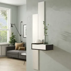 Flurmöbel Wandkonsole & Spiegel Set - Roca (dreiteilig)^Wohnen