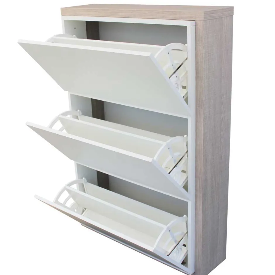 Wohnen Flurschrank für Schuhe Conlega mit drei Klappen