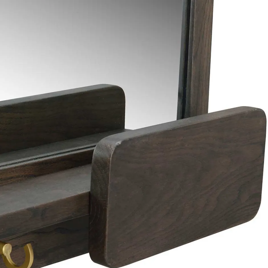 Wohnen Flurspiegel & Schuhbank Set - Cora (zweiteilig)