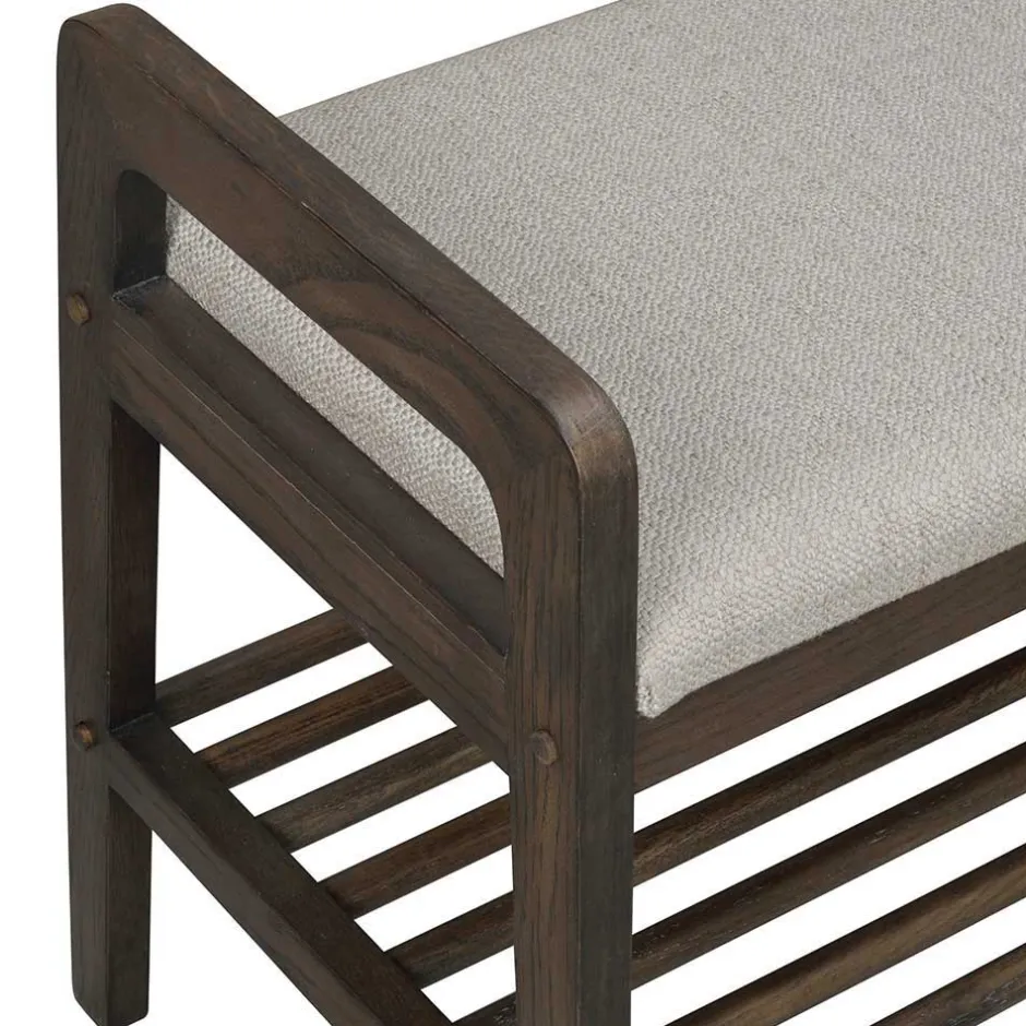 Wohnen Flurspiegel & Schuhbank Set - Cora (zweiteilig)