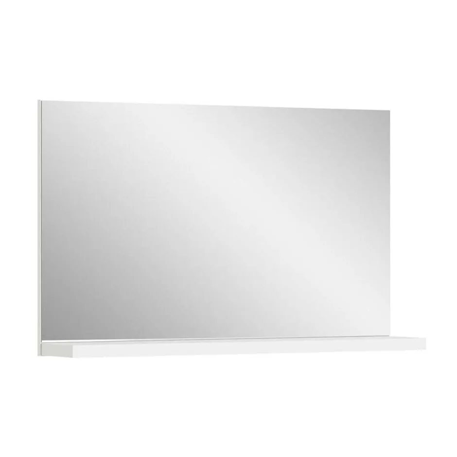Flurspiegel mit Ablage in Weiß - modernes Design - Dany^Wohnen Online