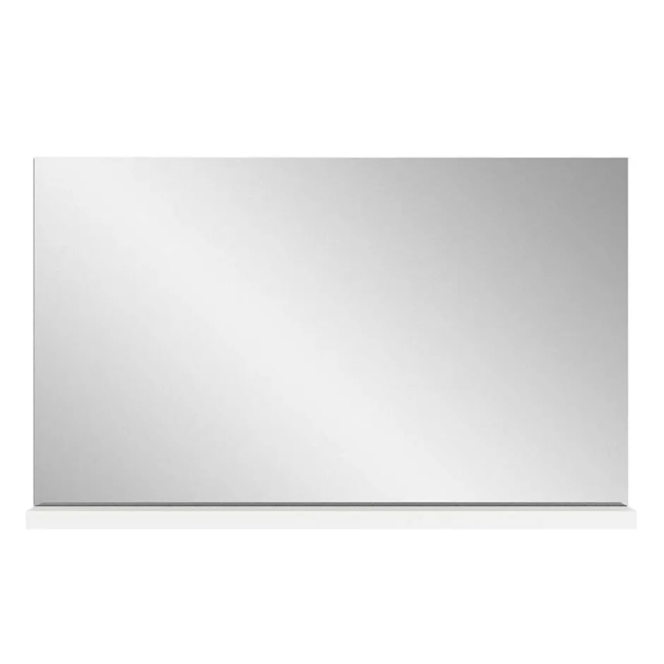 Flurspiegel mit Ablage in Weiß - modernes Design - Dany^Wohnen Online