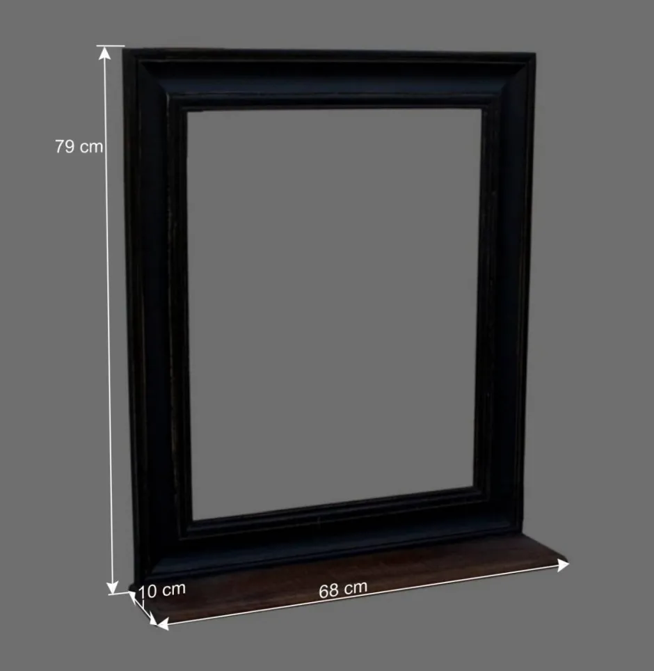 Flurspiegel Sentiments in Schwarz^Wohnen Clearance