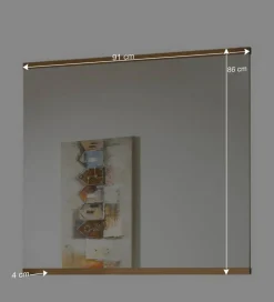 Flurspiegel Wislama mit Massivholzleisten^Wohnen Best