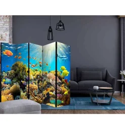 Foto Paravent Korallenriff & Meerestiere - Ceskan^Wohnen