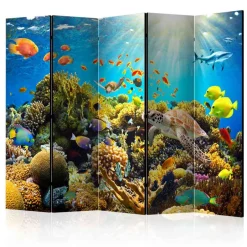 Foto Paravent Korallenriff & Meerestiere - Ceskan^Wohnen