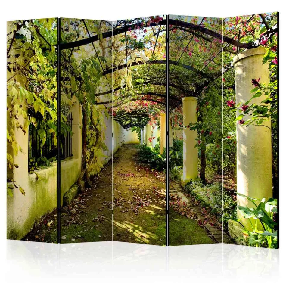 Foto Trennwand Bogengang in Garten - Restravon^Wohnen Discount