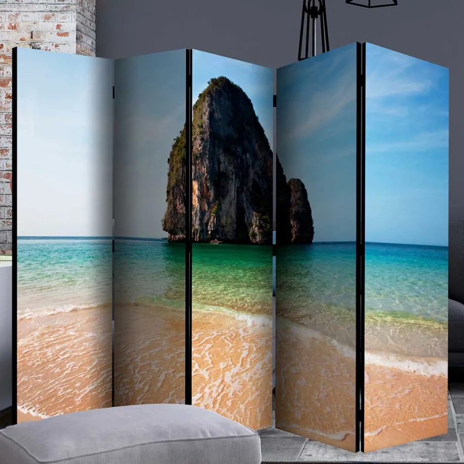 Fotodruck Paravent Felsen im Meer - Anin^Wohnen