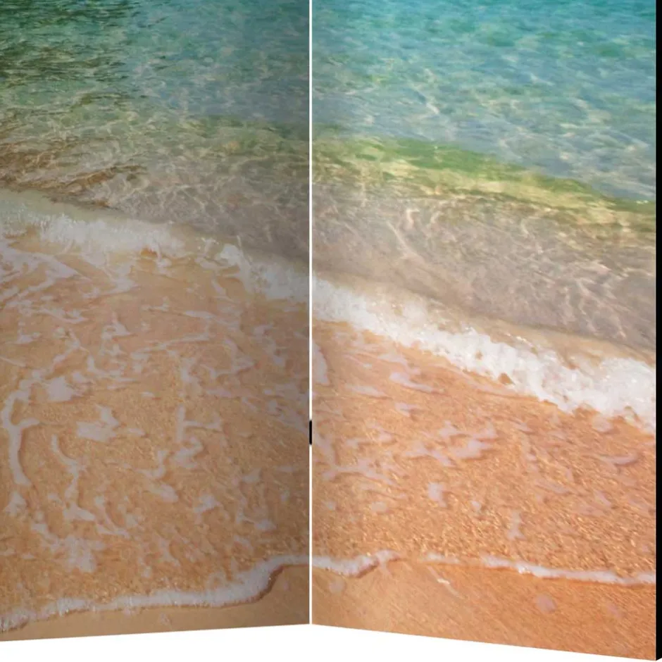 Fotodruck Paravent Felsen im Meer - Anin^Wohnen