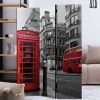 Fotodruck Paravent London Telefonzelle Bus - Lioscas^Wohnen Hot