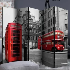 Fotodruck Paravent London Telefonzelle Bus - Lioscas^Wohnen Hot