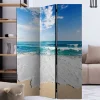 Fotodruck Paravent Strand & Meer & Wellen - Linstead^Wohnen Outlet