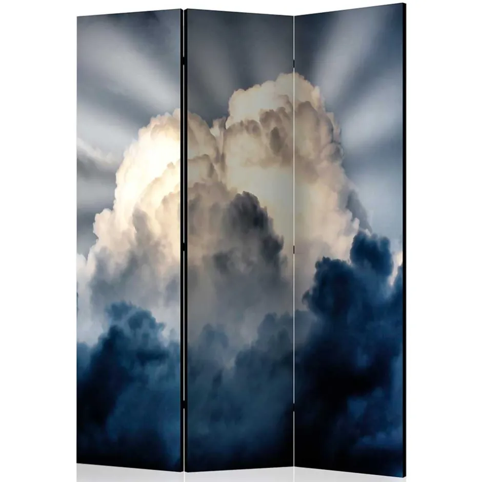 Fotodruck Paravent Wolkiger Himmel - Millie^Wohnen