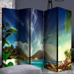 Wohnen Foto-Paravent Insel Paradies - Dinamaro