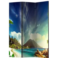Wohnen Foto-Paravent Insel Paradies - Dinamaro