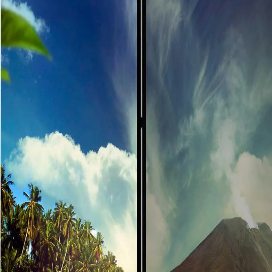 Wohnen Foto-Paravent Insel Paradies - Dinamaro