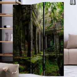 Wohnen Foto-Paravent Preah Khan Temple Kambodscha - Fieno