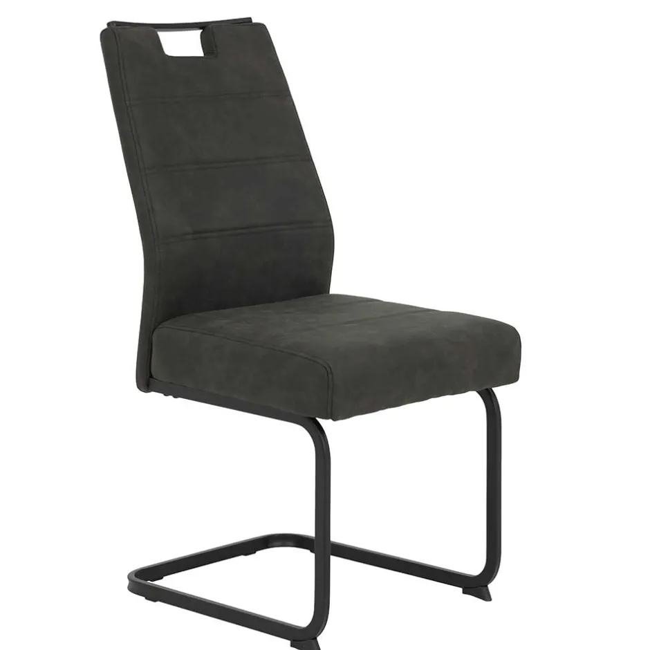 Wohnen Freischwinger Stuhl mit hoher Lehne - Ivros (Set)