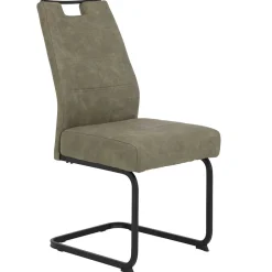 Wohnen Freischwinger Swingstuhl in Schlamm - Dastrata (Set)