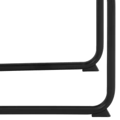 Freischwingerstuhl in Anthrazit Microfaser - Settas (Set)^Wohnen Best