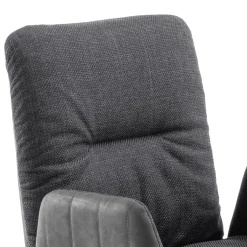 Freischwinger-Tischsessel in Anthrazit - Jamesson (2er Set)^Wohnen Clearance