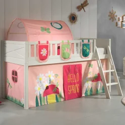 Kinder Wohnen Frühlingshaftes Hochbett Spielbett - Lovran