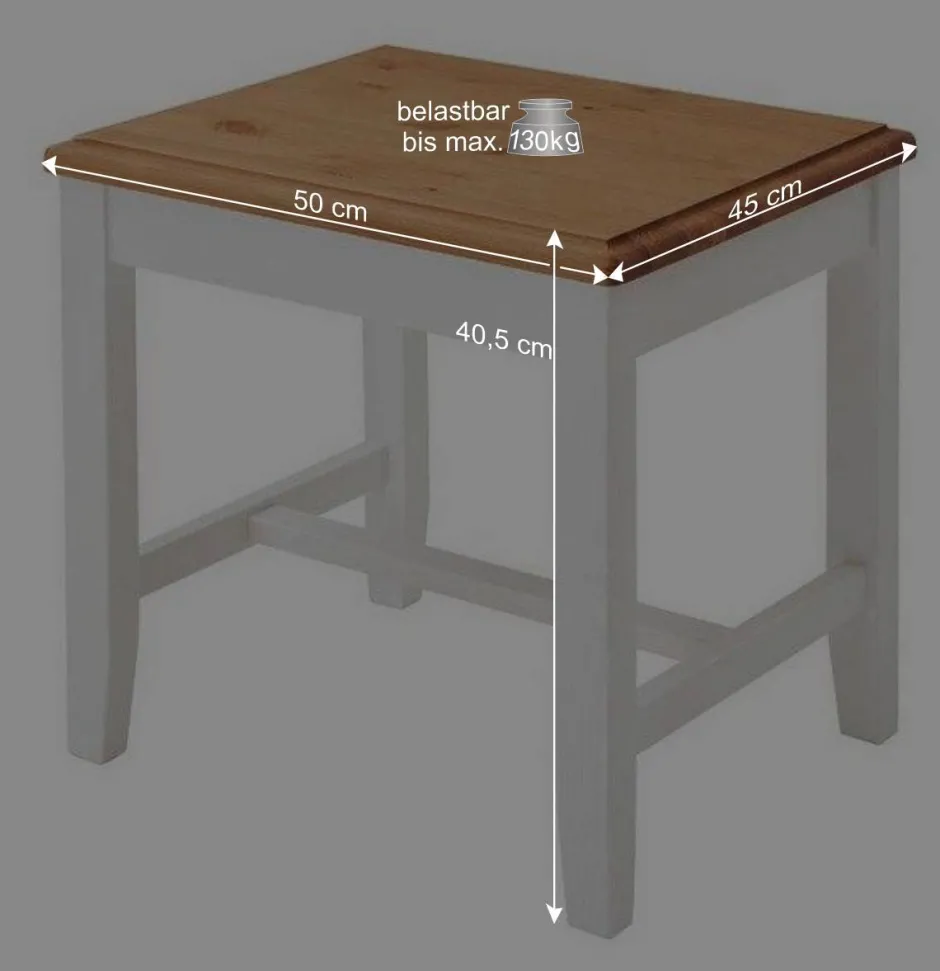 Frisiertisch & Hocker & Spiegel - Sibiuta (dreiteilig)^Wohnen